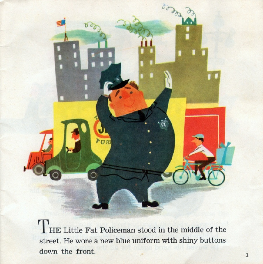 The Little Fat Policeman (03),绘本,绘本故事,绘本阅读,故事书,童书,图画书,课外阅读